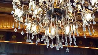 Elegant Indoor Hall Ambience ✨ | Warm Lights & Calm Interior Design
