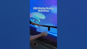 Setup struggles? Not anymore. Magnetic system makes it effortless. #LEDDisplay #LED #Shorts