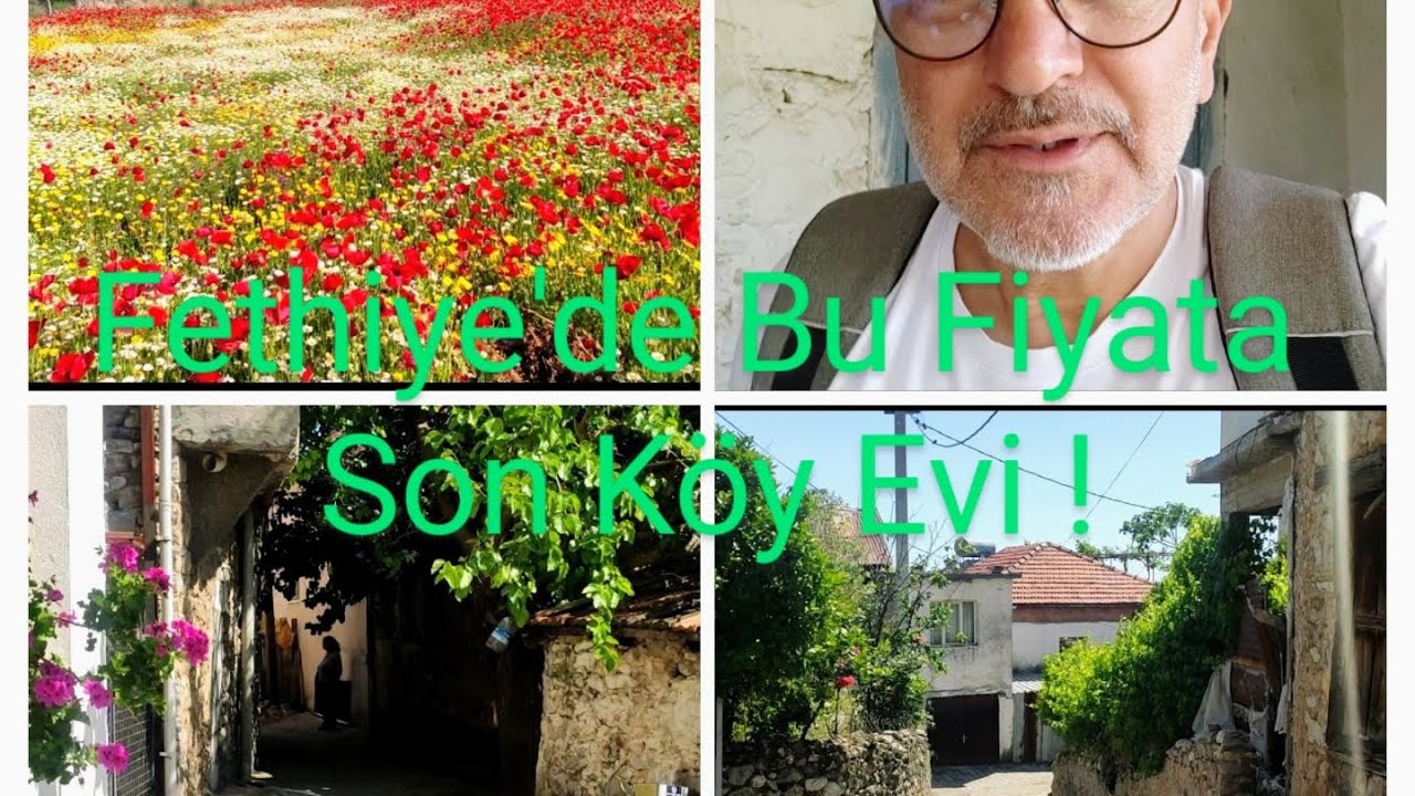 Fethiye 'de bu fiyata satılık son köy evi!                               1.100.000 !!