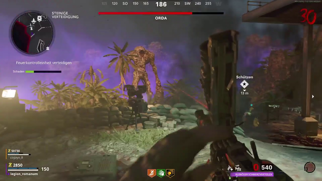 Call of Duty Zombies Runbenbasiert 30 Runden