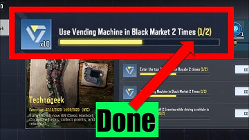 Use vending machine in black market 2 times in cod mobile