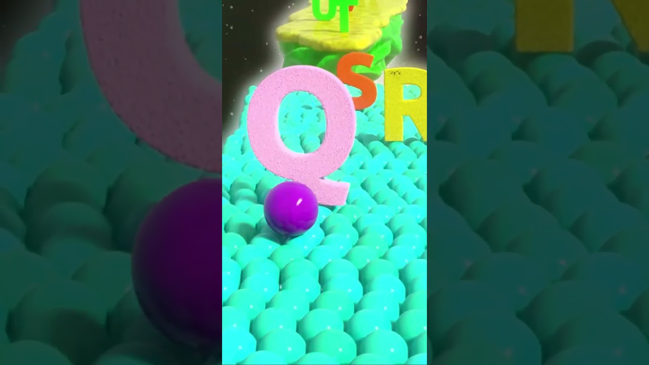 🌈🎶 ABC Song🚀Kinetic Sand & Bowling Ball Alphabet Adventure! 