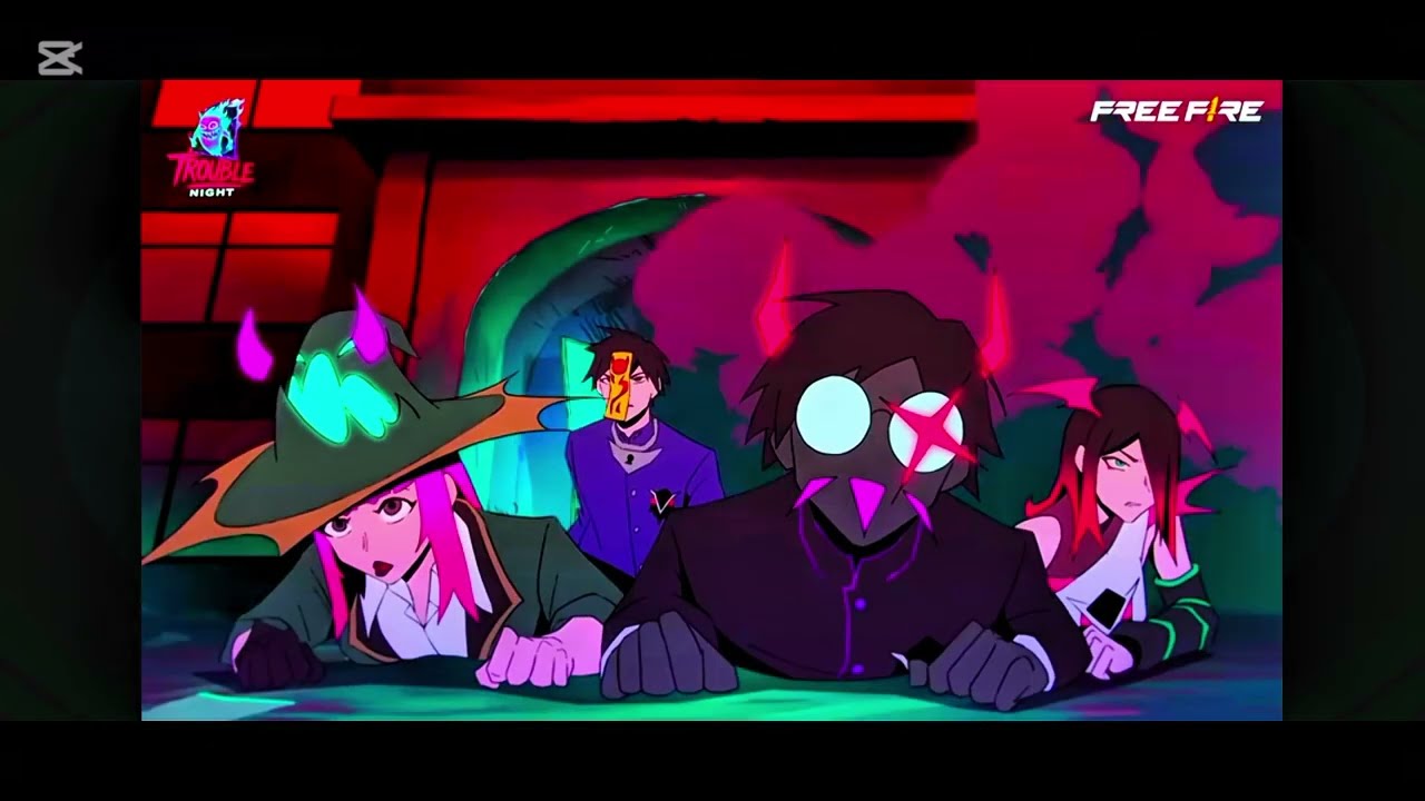 Trouble Night Full Animation Free Fire 😉🔥