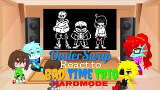 Underswap React to Bad Time Trio Hard Mode