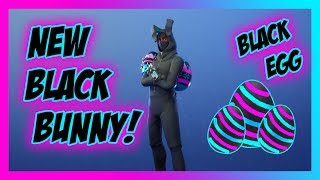 first look at the new black bunny skin in fortnite happy easter - nightmare bunny skin fortnite
