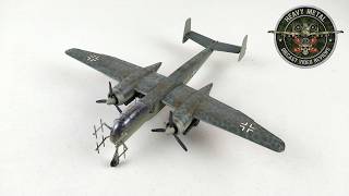 Heinkel He 219 Uhu 'Owl' Luftwaffe World War 2 Night Fighter 1:72 Scale Diecast Model Review