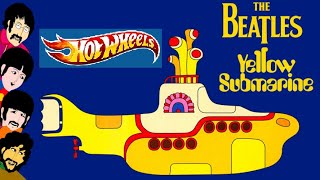 Hot Wheels Premium Beatles Yellow Submarine