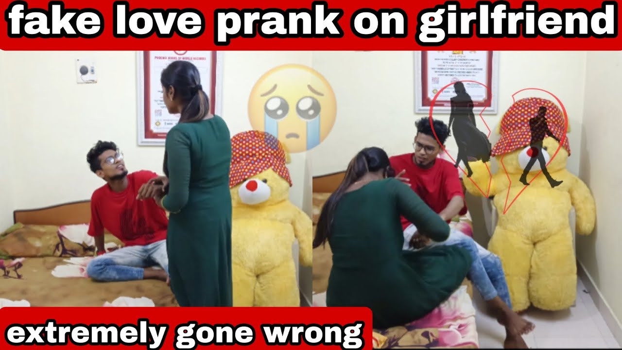fake love prank on my girlfriend 😰|extremely gone wrong 😭| Aysha Azu ...