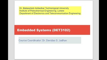 ES LECTURE - 31, EMBEDDED SYSTEMS LECTURE - 31