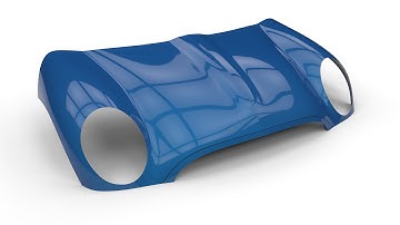 How to make car in solidworks | Part 2 (Mini Cooper)| Modelling hood of car