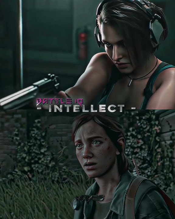Jill Valentine Vs Ellie Williams | Battle #shorts #thelastofus #residentevil