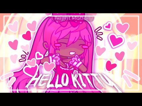 ✦ (!READ DESC!) HELLO KITTY - gacha + art animation meme | Valentine's Day special !!! (OMORI)