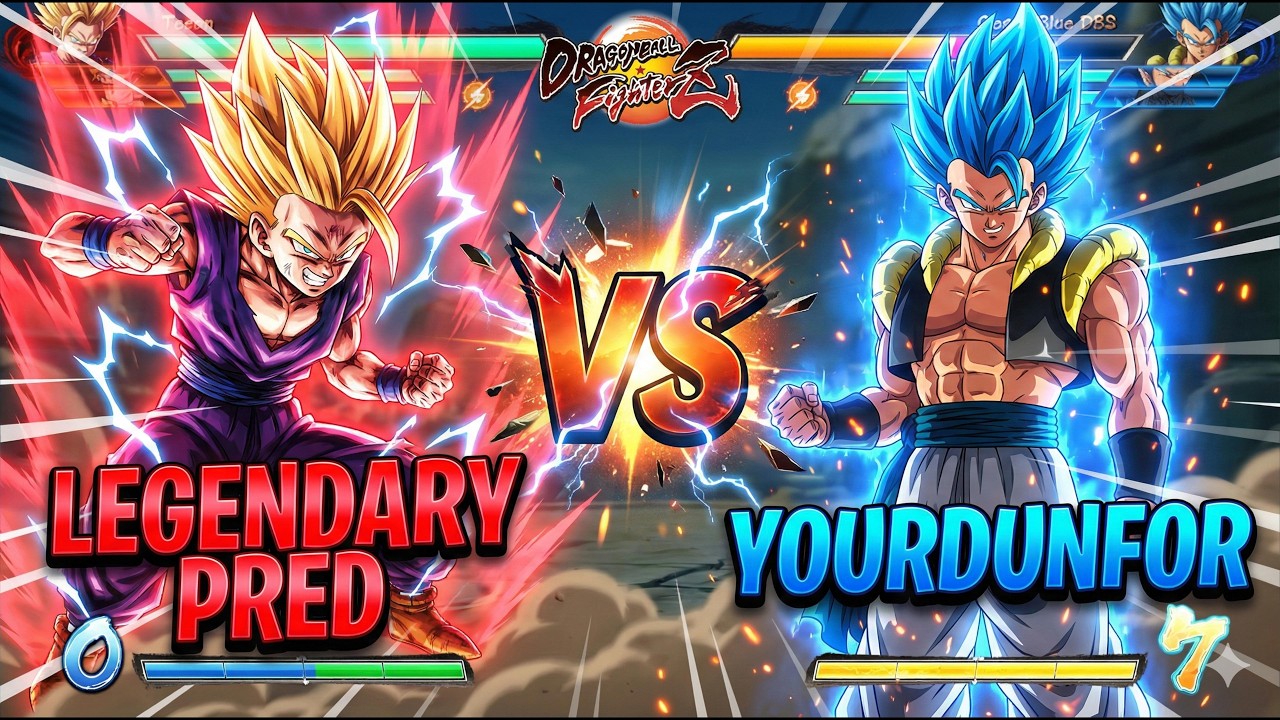 LEGENDARY PRED vs YOURDUNFOR – EPIC Dragon Ball FighterZ Showdown! 🔥⚡