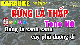 Rung La Thap Karaoke Tone Nu Nhac Song Trong Hieu