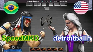 UMK3 - SpeedMKO vs detroitballn