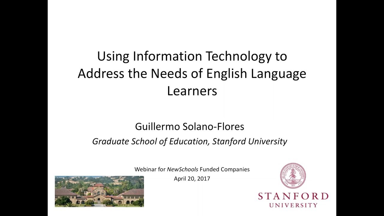 Exploring ELL research: Key Takeaways for Ed Tech Developers - NewSchools  Venture Fund