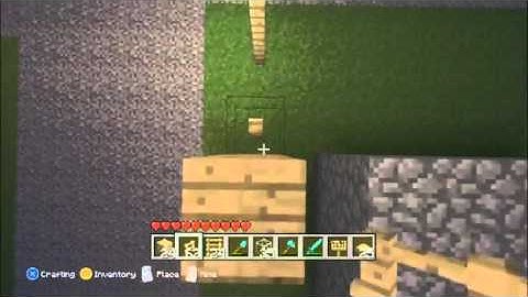 Minecraft - How to build : Trash Can, Light Post, Farm [Xbox 360]