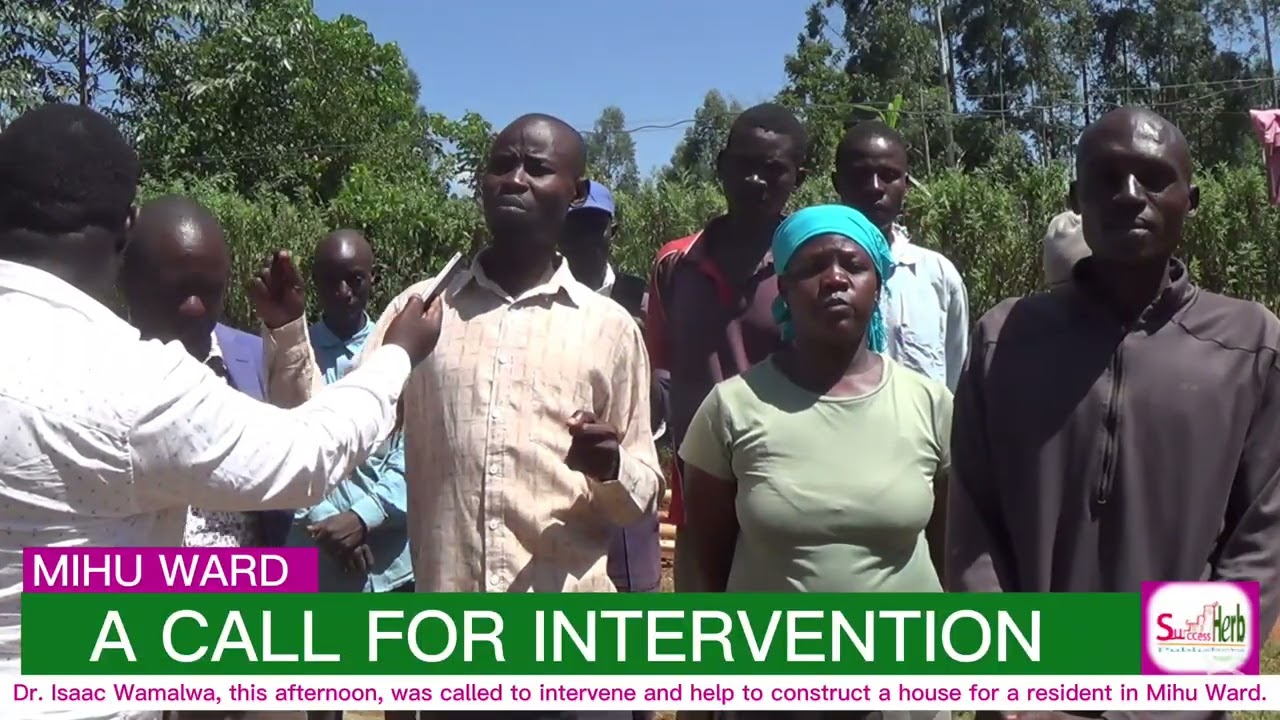 A call For Intervention. Dr. Isaac Wamalwa. Fred Power. MIHU WARD.