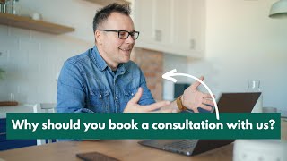 In less than 45 seconds I will tell you why you should book a consultation with us.