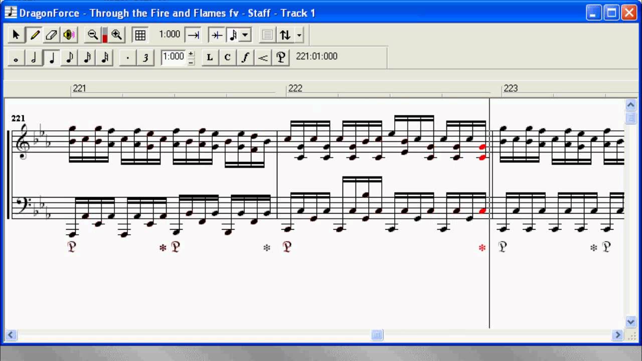 dragonforces through the fire and flames a piano arrangement youtube through the fire and flames piano sheet music