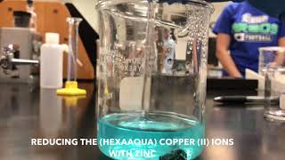 Transformation of Copper Lab -  Dr. Barnes