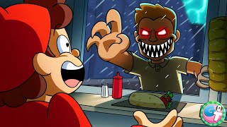 Sobreviviendo Al Aterrador Kiosko Shawarme... Animación