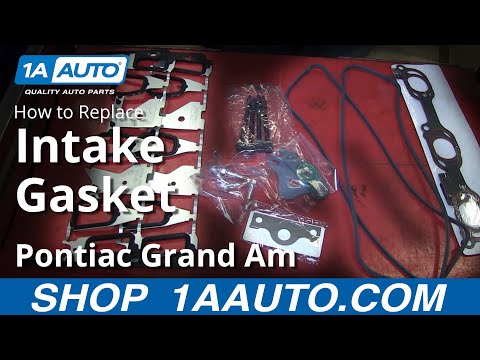 How to Replace Intake Manifold Gasket 99-03 Pontiac Grand Am [PART 3]