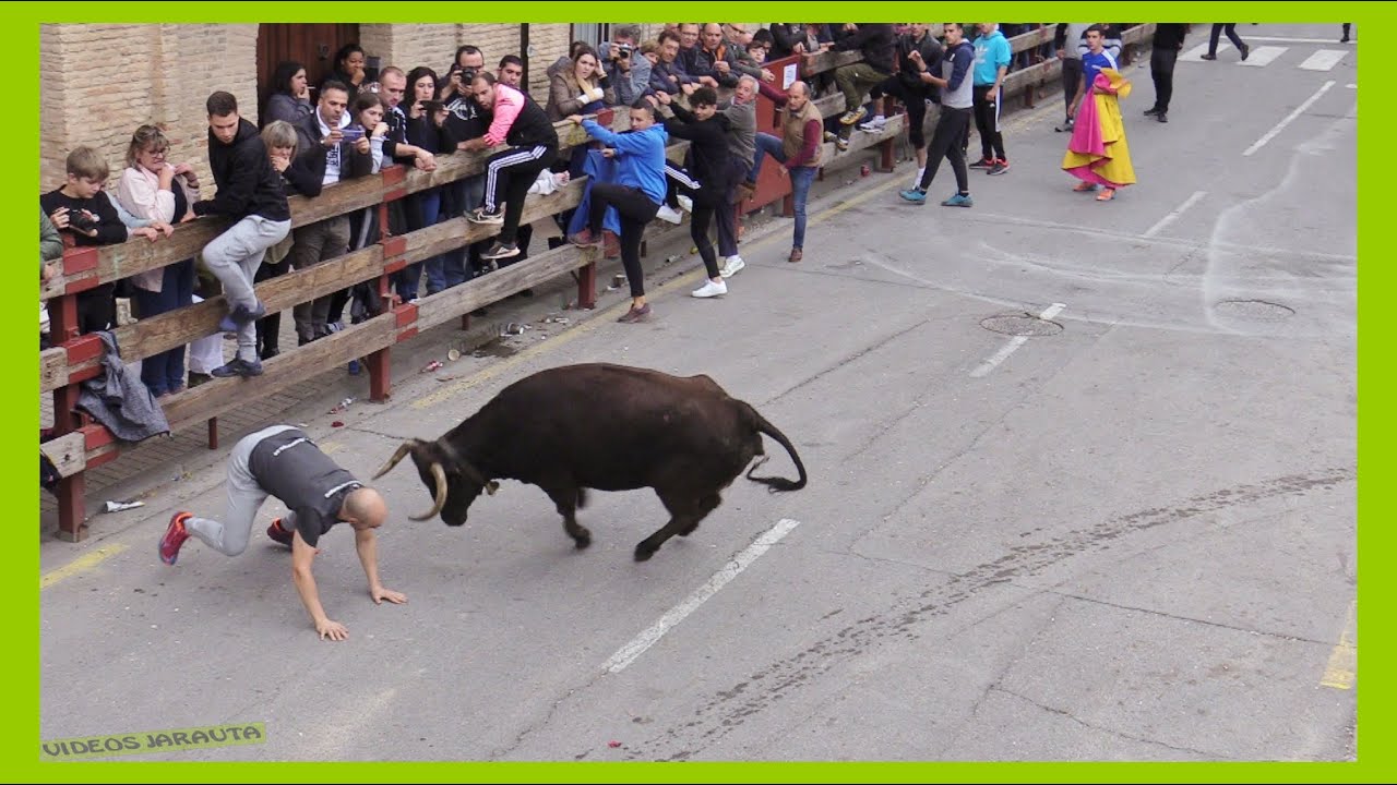 BUÑUEL ( NAVARRA ) TARDE VACAS EN CALLE ( DOMINGO 29 OCTUBRE 2023 ) GANAD.HNOS.GRACIA