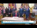 US Iran War Live: Donald Trump Warns Iran Of 'Very Hard' Strike Again | White House | Hormuz