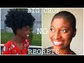 My First Ever Big Chop | Natural Hair Journey