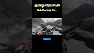 Lachung to Zero Point Snow Ride 🏍️ begin #ZeroPoint #SikkimTrip #Lachung #YumthangValley