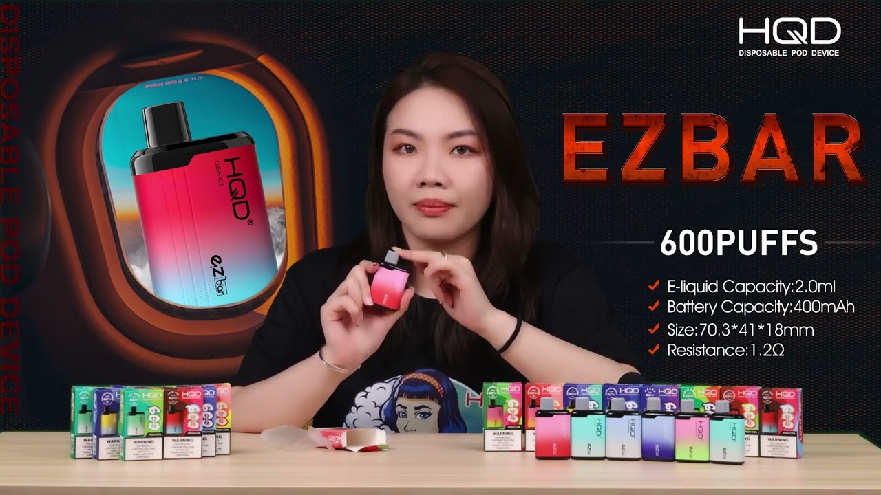 The Disposable Vape HQD EZbar REVIEW!