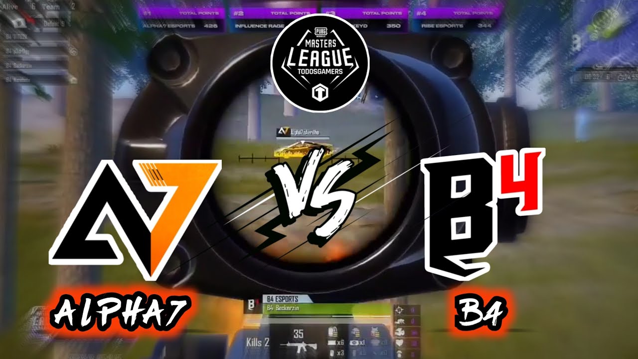 Alpha7 vs B4 Esports in final zone |  Alpha7 WWCD🔥 | Master League | Highlights