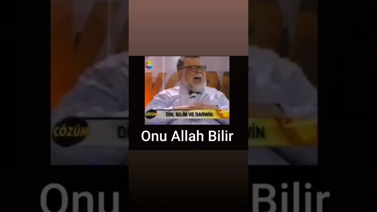 Onu Allah bilir