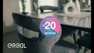 ERGÜL MOBİLYA'DA GERÇEK FİYATLAR ÜZERİNDEN %20 GERÇEK İNDİRİM Resimi