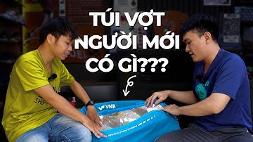 Túi vợt cầu lông của NGƯỜI MỚI CHƠI có những gì ??? | Review Lee Chong Tú