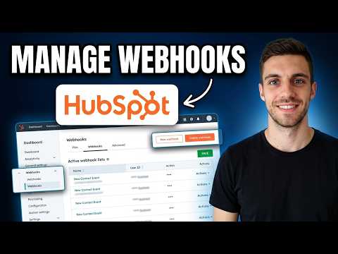 How to Manage Webhooks in HubSpot 2026 (Quick Guide)