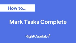 How To Mark Tasks Complete