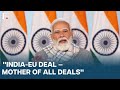 #FirstpostNews: PM Modi Hails India, EU Trade Ties Ahead of Historic Summit | PM Modi Speech