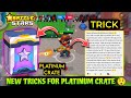 Platinum crate nikalne ka new tricks   new tips  trick for platinum crate   battle stars