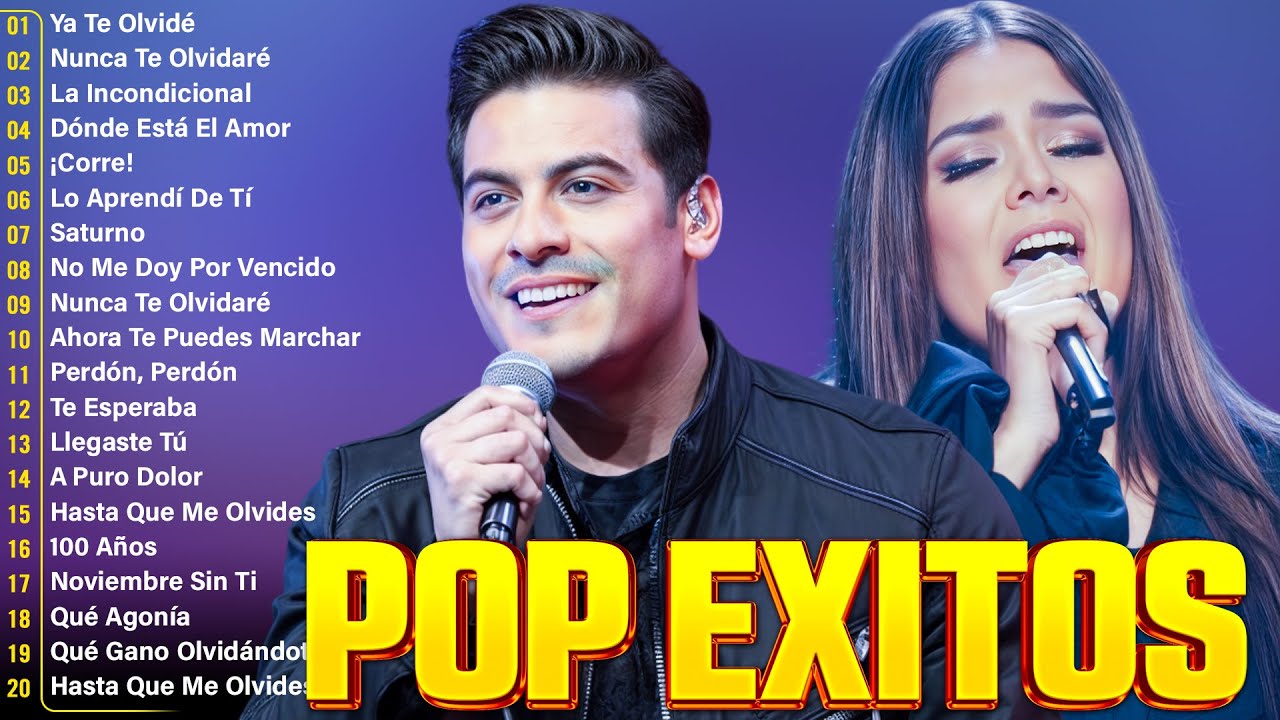Ha Ash, Yuridia, Camila, Sin Bandera, Carlos Rivera🎶 Los 20 Mejores Baladas Pop En Español 2026