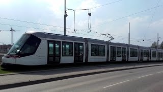 Illkirch Tram Sp - Citadis 403 2014 Nouveau Tram Cts À Proximité De Lixenbuhl