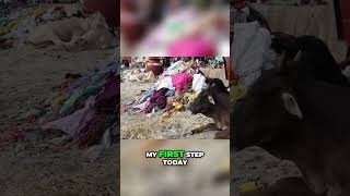 Indian Beach Ritual: Wash Away Negative Karma & Find Hope! #shorts