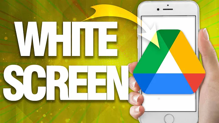 How To Fix Google Drive White Screen ( Final Solution )