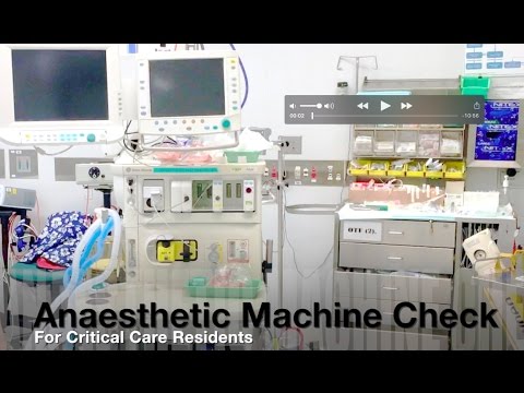 Anaesthetic Machine Check Tutorial Hs5409 Youtube Anaesthetic Machine Check Tutorial Hs5409 Youtube