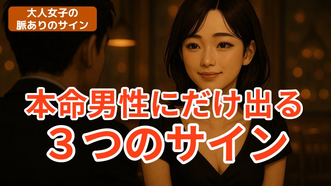 【大人女子の脈ありサイン】20代とは違う…大人の女性が本命にだけ見せる仕草と表情