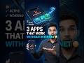 3 Apps that work Without Internet? #finance #money #business #gkindia #basicgyaan