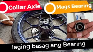 Basag lagi ang Bearing ng mags! problem solved 👍