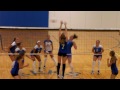 High School Volleyball - Garretson versus Elkton-Lake Benton