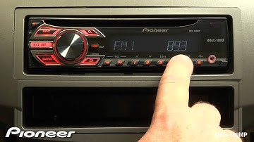 How To - DEH-150MP - Tuner Presets